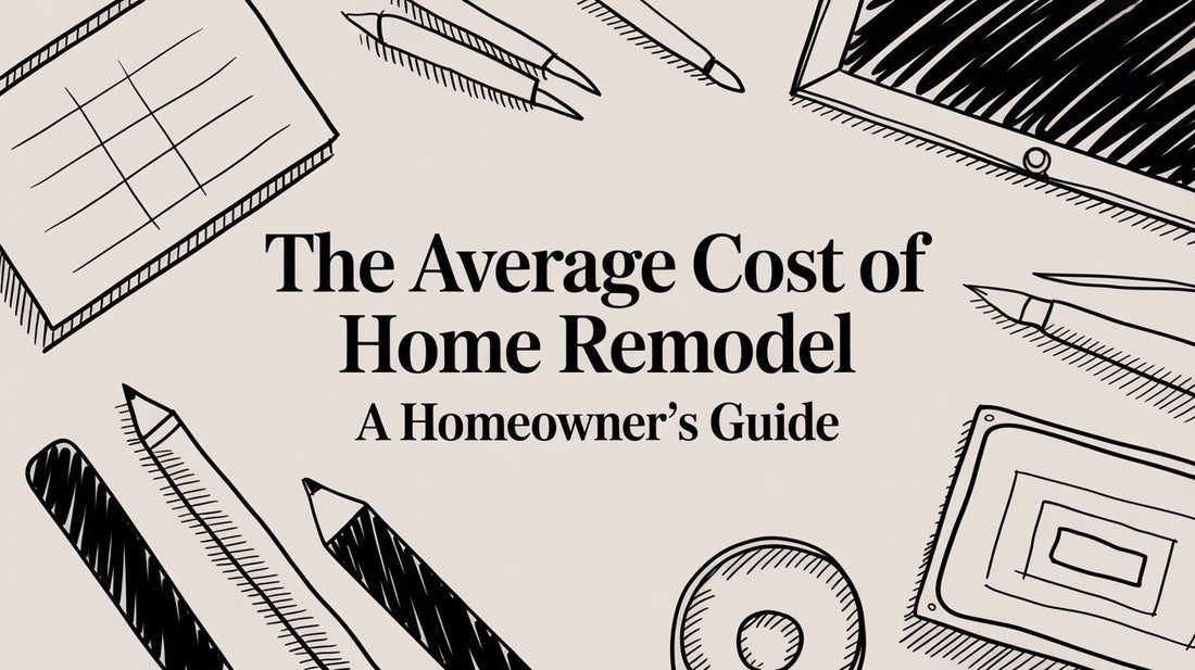 The Average Cost of Home Remodel A Homeowner's Guide