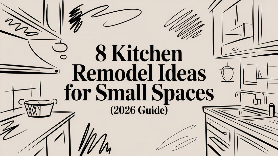 8 Kitchen Remodel Ideas for Small Spaces (2026 Guide)