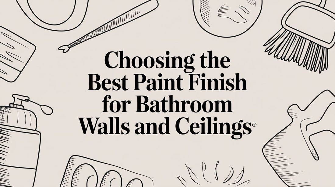 Choosing The Best Paint Finish For Bathroom Walls And Ceilings