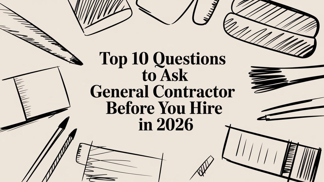 Top 10 Questions to Ask General Contractor Before You Hire in 2026